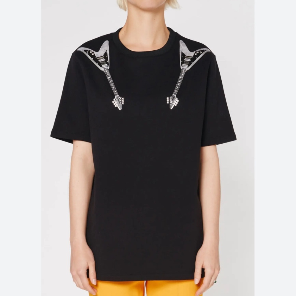 NWT Org.$440 ACNE STUDIOS Eris Guitar Sweatshirt S